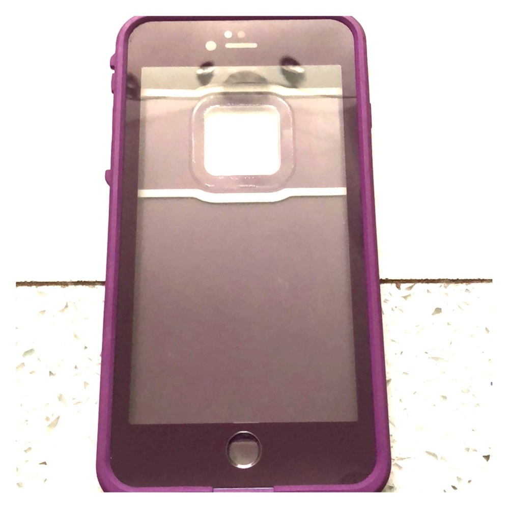 iPhone 7 Plus purple waterproof case